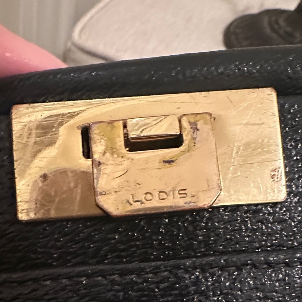 Lodis Leather Laptop Tote - Picture 4 of 16